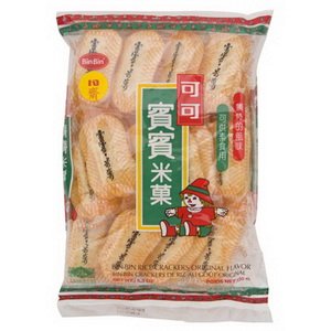 Bin Bin, Rice Cracker, Original Flavour, 300 g (150 g x 2)