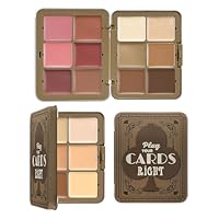 ​Blush And Concealer Palette, Cream Contour Foundation, 12-Color Face Blusher, Buildable Pigments, Natural Cheek Tint, Ideal For Daily Makeup And Travel Use​