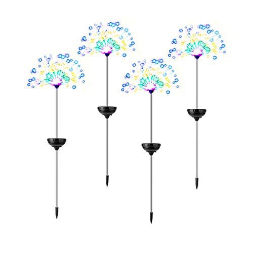 Solar Ground Lights,Disk Lights Solar Powered 8 LED,Outdoor in-ground Solar Lights for Landscape Walkway Lawn Steps Decks, LED lamp, Waterproof(Warm White),Seven colors,1pack