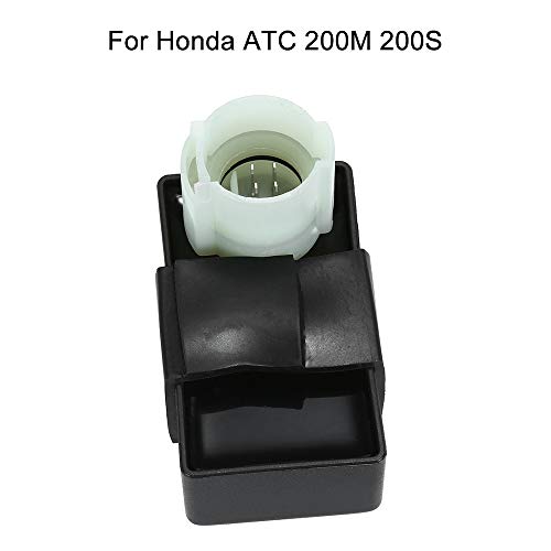 mewmewcat Caixa CDI de alto desempenho compatível com Honda ATC 200M 200S 200X ATC250R TRX200 1983-1