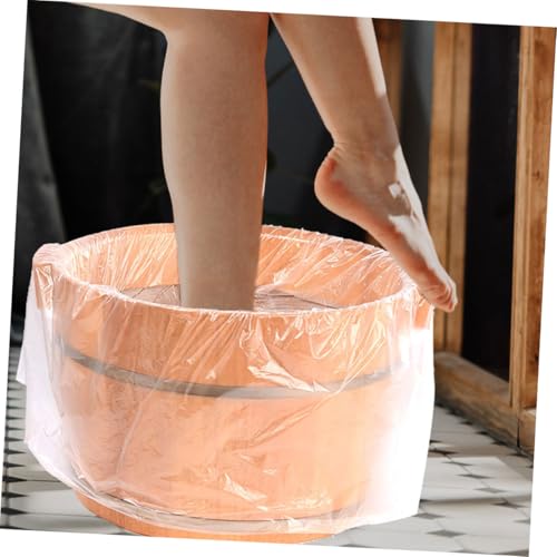 100 bolsas desechables para baño de pies en plástico miniatura 4