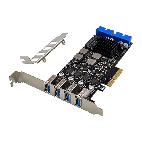 Carte PCI-E X4 8 ports USB 3.0 avec contrôleur maître NEC720201 4CH