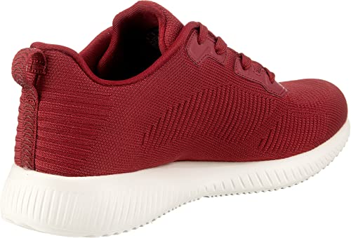 Image of Skechers Women's Bobs Squad - Tough Talk Sneakers | Slip-ins, Heel Pillow holds your foot secure, Air-Cooled Memory Foam Insole, Machine washable, Flexible traction outsole