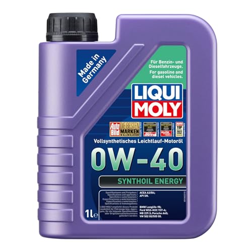 LIQUI MOLY Synthoil Energy 0W-40 | 1 L | vollsynthetisches Motoröl | Art.-Nr.: 1360