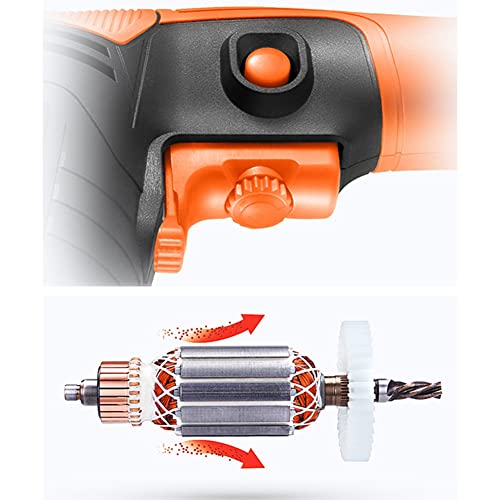 BYPING Haushalt Handbohrmaschine, Wired Plug-in-Pistole-Bohrmaschine Multifunktionale Kleine Elektrische Bohrmaschine… – Bild 8