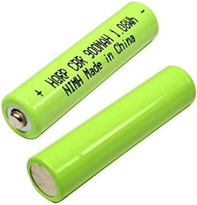 HQRP 2-Pack Battery for Panasonic Cordless Telephone 1.2V Battery HHR-75AAA/B, BK30AAABU, VTech BT205662, Outdoor Solar Garden Lights, TV Remote Control and Household Devices Replacement