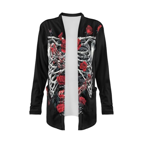 Image of Cardigan for Women Long Sweater Open Front Sweaters Fashion Lightweight Cardigans with Pockets