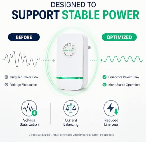 2026 Updated Smartplug Device, Stop watt Plug in Power Box for Home and Office US Plug 90V-250V 30KW 4 Pack - 1