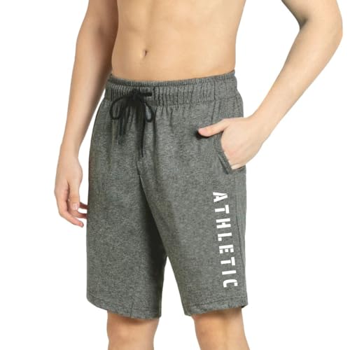 Image of KART BLACK Men's Regular Fit Shorts with Pocket /Casual Knit Shorts /Combo Pack of 3 /Summer Shorts