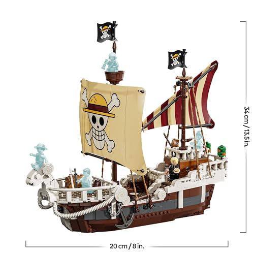 LEGO One Piece Barco Pirata Going Merry de Juguete - Maqueta de Barco y Decoración Anime - 5 Minifiguras Inc. Luffy, Zoro y Nami - Regalo para Niños, Niñas y Fans de 10+ Años 75639 3 Lego One Piece Barco Pirata Going Merry De Juguete - Maqueta De Barco Y Decoración Anime - 5 Minifiguras Inc. Luffy, Zoro Y Nami - Regalo Para Niños, Niñas Y Fans De 10+ Años 75639