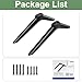 Maozhren TV Stand Legs for Hisense TV Legs, for Hisense TV 40H5590F 40H4F 40H3F9 40H4030F1 43H4F 43H4030F 43H4030F1 TV Stand with Screws Set, Easy to Install, Black