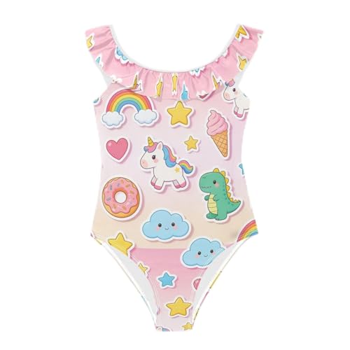 Traje de baño para niñas Yoogain cómodo y transpirable de verano