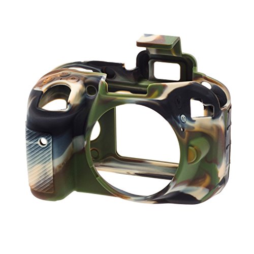 Easycover ECND3300C - Funda de Silicona para Nikon D3300, Color Camuflaje