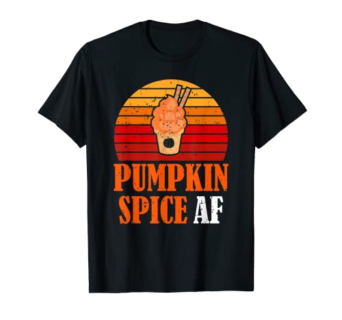 Zucca Spice Af divertente regalo di Halloween Maglietta