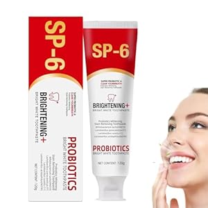 SP-6 Super Probiotische-6 Zahnaufhellungs-Zahnpasta 120g