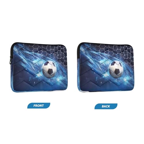Funda para laptop 13-14 pulgadas azul multicolor resistente al agua miniatura 2