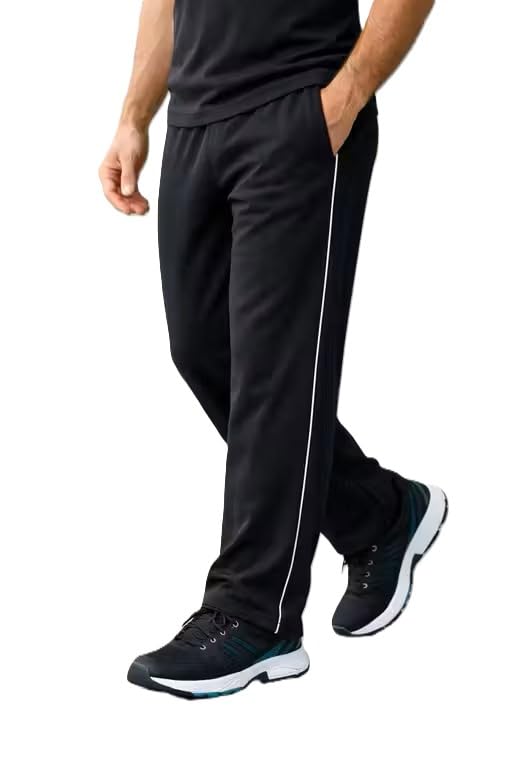 Men's Track Pants with White Side Piping, Cotton Lower for Casual and Athletic Wear - Review, Price and Buying Guide