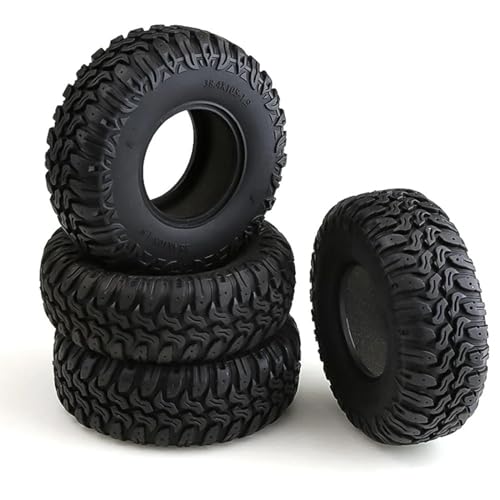 Pneus RC 1.9 pour sorties tout-terrain 105mm crawler Axial SCX10 TRX4 Redcat