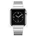 Produktbild CoverKingz Edelstahl Band kompatibel mit Apple Watch Armband 42mm/44mm/45mm/49mm - Ersatzarmband Metall - Gliederarmband für Apple Watch Series Ultra/8/7/6/SE/5/4/3/2/1 - Armband Silber
