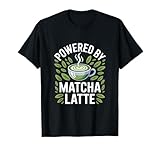 Photo Gallery realizzato da matcha latte leafy cup art maglietta Photo Gallery realizzato da matcha latte leafy cup art maglietta