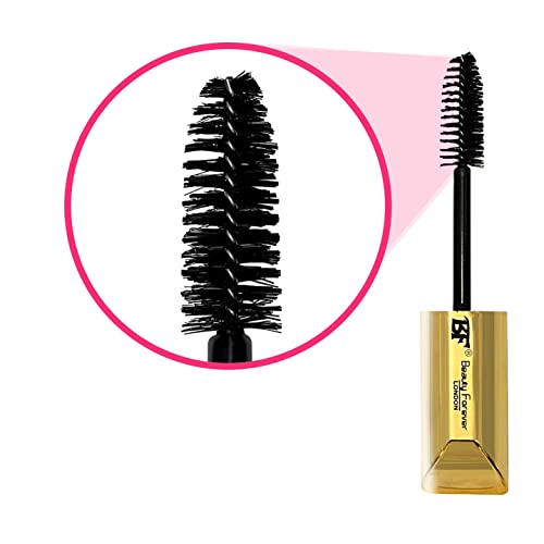 Beauty Forever Max Volume Lash Mascara, Volumisizng, Enhancing Effect, Long Lasting, Suitable For All Eyelashes, Flake & Clump Free, Waterproof, Easy Application, Available in Black Colour - Image 6