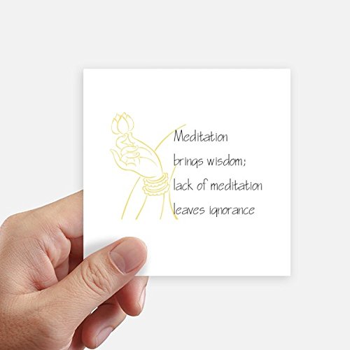 Sticker Bouddha pour ordinateur et valise : l'esprit zen en voyage - 2