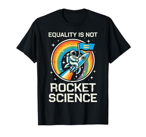 Gay Pride Month Equality Rocket Science LGBTQ Ally Boys Kids T-Shirt