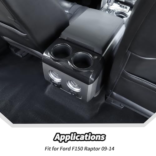JeCar Cover Trim Portavasos Para Ford F150 2009-2014 miniatura 4