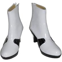 HYin Cosplay Boot Boots Shoe Shoes for Shin Seiki Evangelion Rei Ayanami For Female