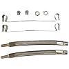 Wheel Masters 8009 Stainless Steel Hand Hole Mount - 2 Hose Kit for 16- 19.5 Inner Dual Wheels, Silver