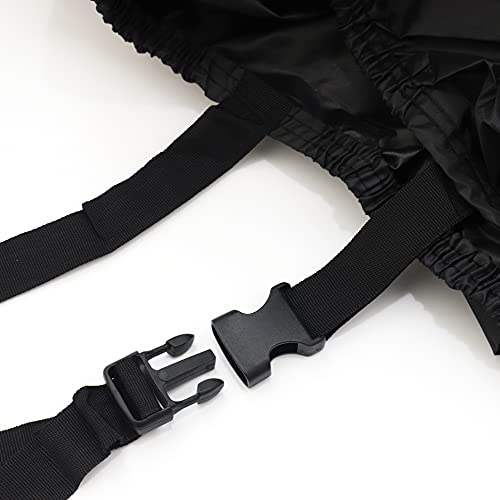 Tokept 300D Upgraded Heavy-Duty Waterproof Material Universal Ski Car Cover Sled Car Cover Waterproof, Snow-Dust-Proof Uv-Proof Trailer Snowmobile Cover (Xl 145" X 51'' X 48'') #TOP3