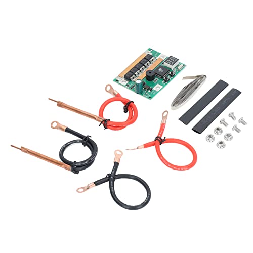 Cocoarm Kit de Soldador por Puntos Módulo de Soldadura de Placa PCB de 7 A 14 V Pantalla Digital de 20 Niveles Salida 2600 A para Paquete de Baterías Reparación de Bricolaje y Soldadura de Láminas