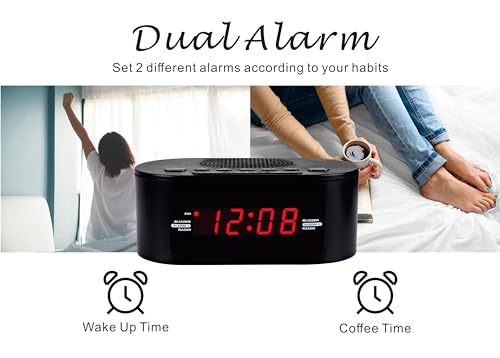 Zapala Expert CR168U Alarm Clock Radio For Bedroom thumb #2