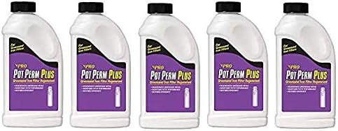 IPW Industries, Inc. - Pro Products (KP02N) Pot Perm Plus Greensand Iron Filter Regenerant - Perm Solution for Removing Iron and Manganese (5-PACK)