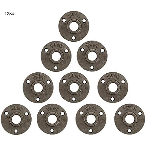 Bridas de Pared Jadeshay 10 Piezas DN15 de 65 mm Cover