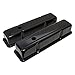 1958-86 Compatible/Replacement for CHEVY SMALL BLOCK 283-305-327-350-400 TALL STEEL VALVE COVERS - BLACK