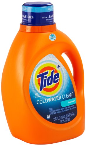 Image of Tide Coldwater Clean High Efficiency Liquid Laundry Detergent, Fresh - 92 oz