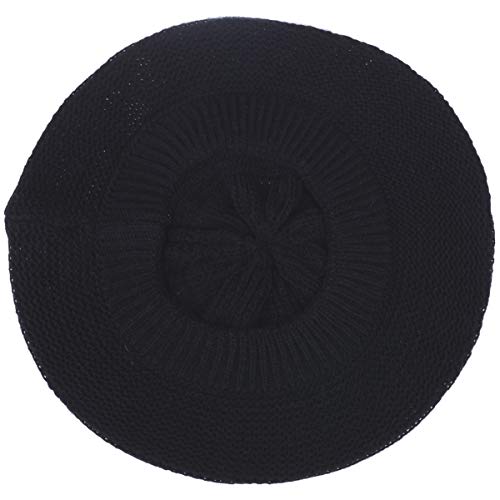Byos Chic French Style Lightweight Soft Slouchy Knit Beret Beanie Hat In Solid #TOP2