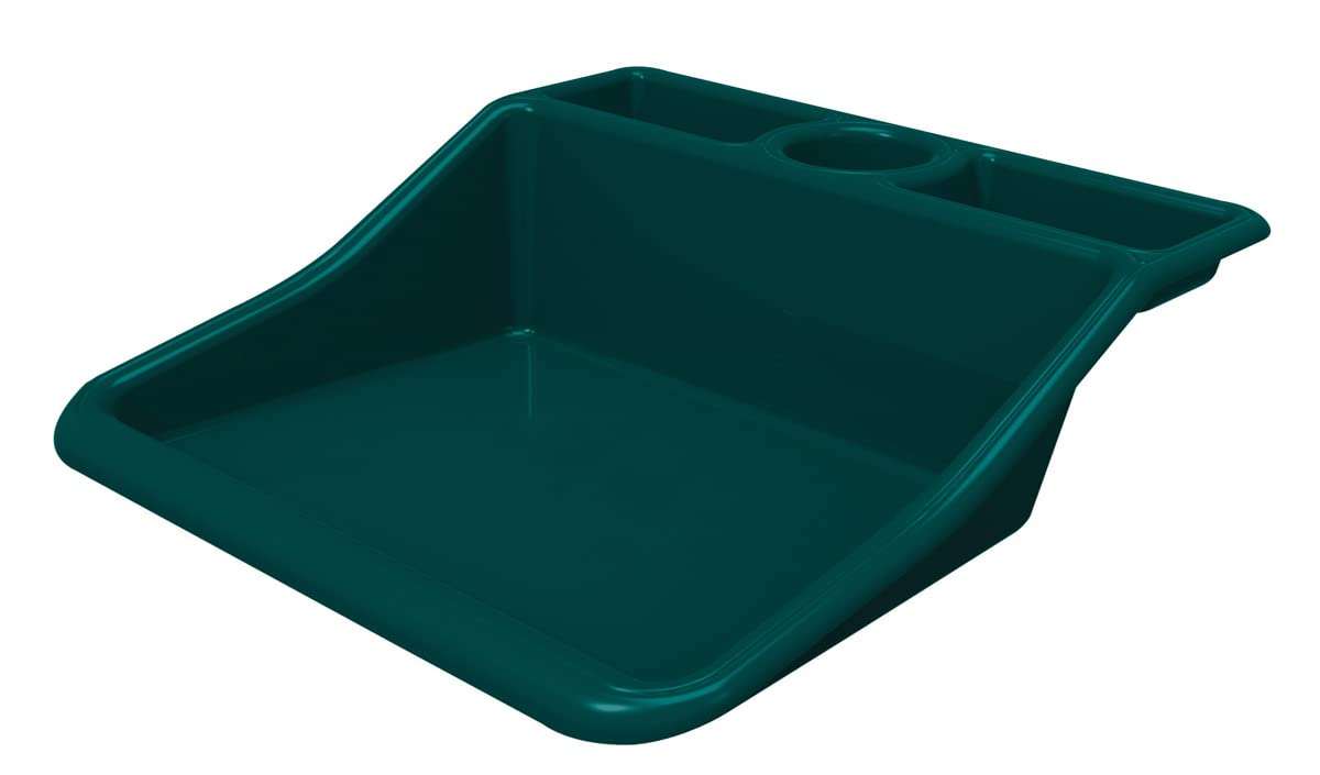 Muddy Hands Small Green Plastic Potting Tray Shelf Garden Greenhouse Plant Pot Tidy Work Table