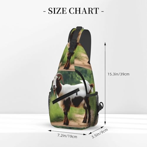 Sac de poitrine chèvre Boer pour ne plus manquer d'espace en déplacement
