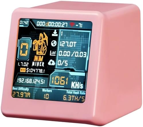 Bitcoin Lottery Miner, WiFi/Bluetooth, Clock Weather Display image 5