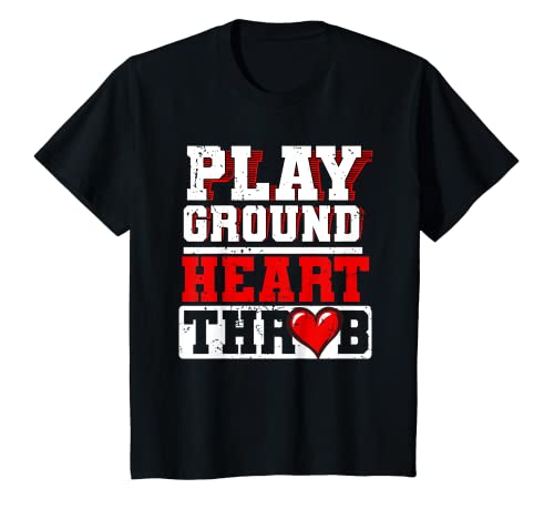 Niños Jugar Ground Heart Throb Camiseta