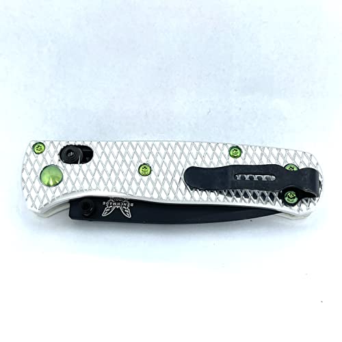 Generic Green Titanium Axis Bolt And Screw Set Compatible For Benchmade Mini Bugout Accessory Kit thumb #2