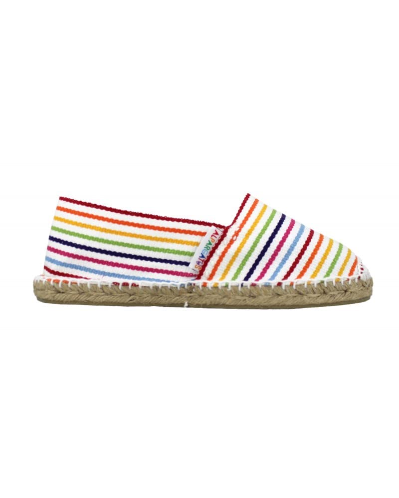 Espadrilles classiques avec rayures horizontales - Iris