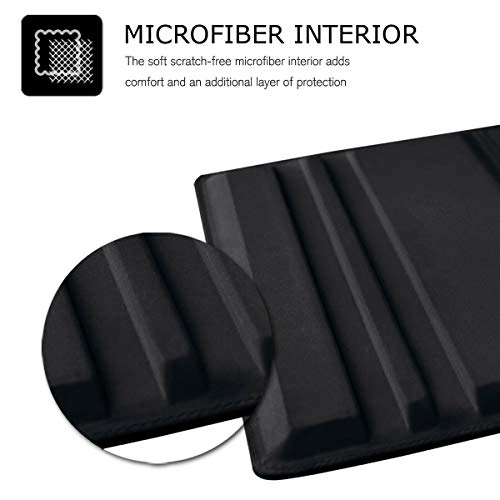Image of M Cart 360 Degree Rotating Leather Smart Rotary Swivel Stand Case Cover for Samsung Galaxy Note 10.1 Gt-N8000 Gt-N8010 Gt-N8020 Gt-N800 (Black)
