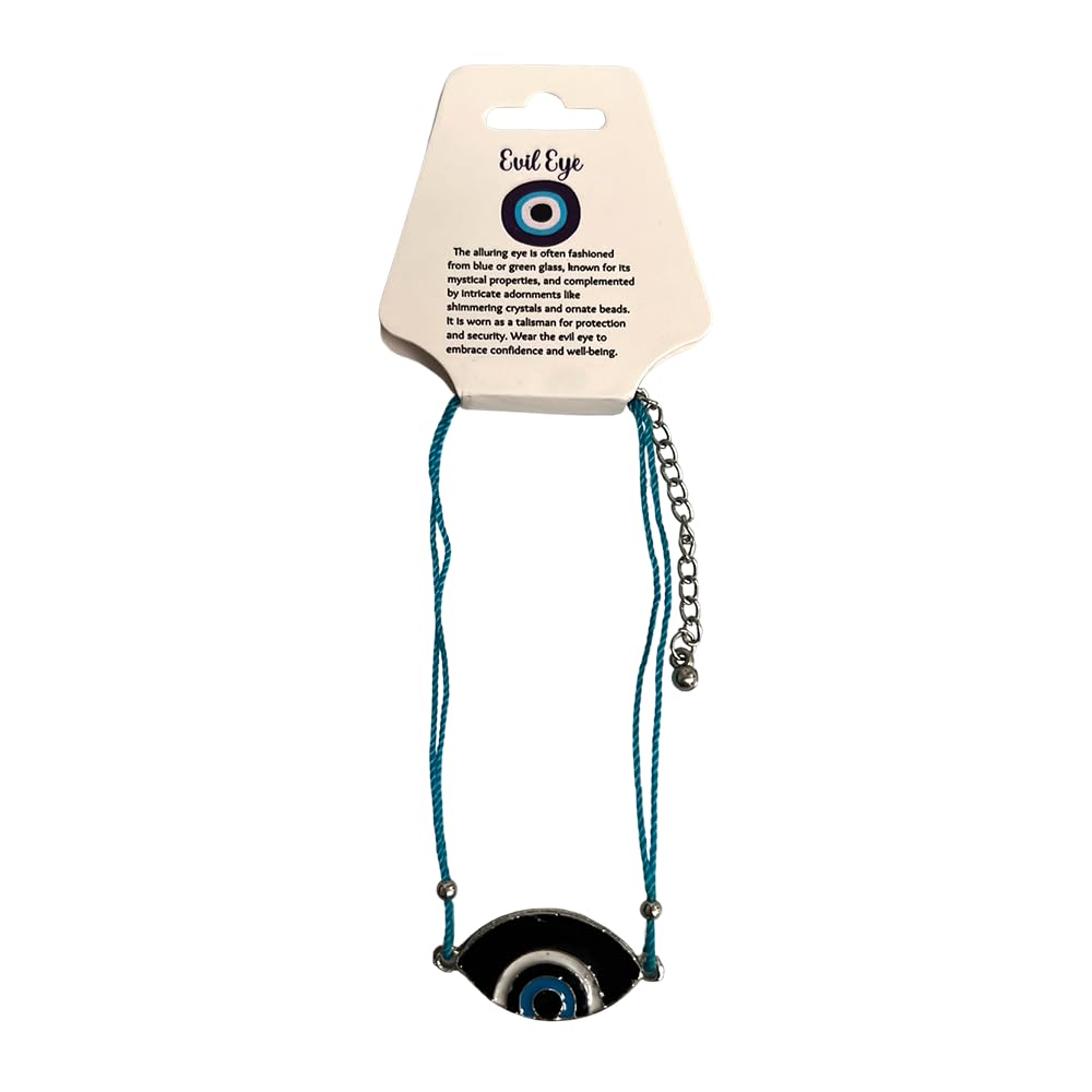 VIE Evil Eye Anklet, Blue Eye (JIT)