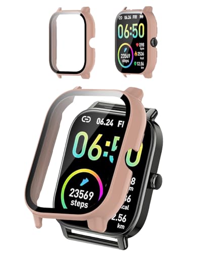 Funda de PC rígido para reloj ICHPULG P91 acabado premium con cristal de alta resistencia