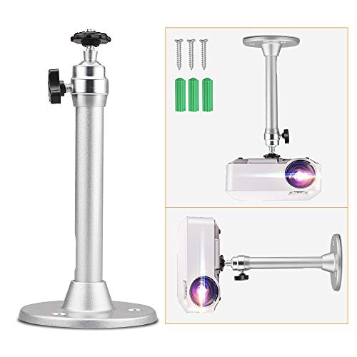 Angrox Mini Projector Mount, Projection 360 Degree Mini Stand/Mount for DR.J/VANKYO/QKK/PVO/AuKing/Jinhoo/DBPOWER/Anker/AAXA and Most Other Mini Projector - Thumbnail 3