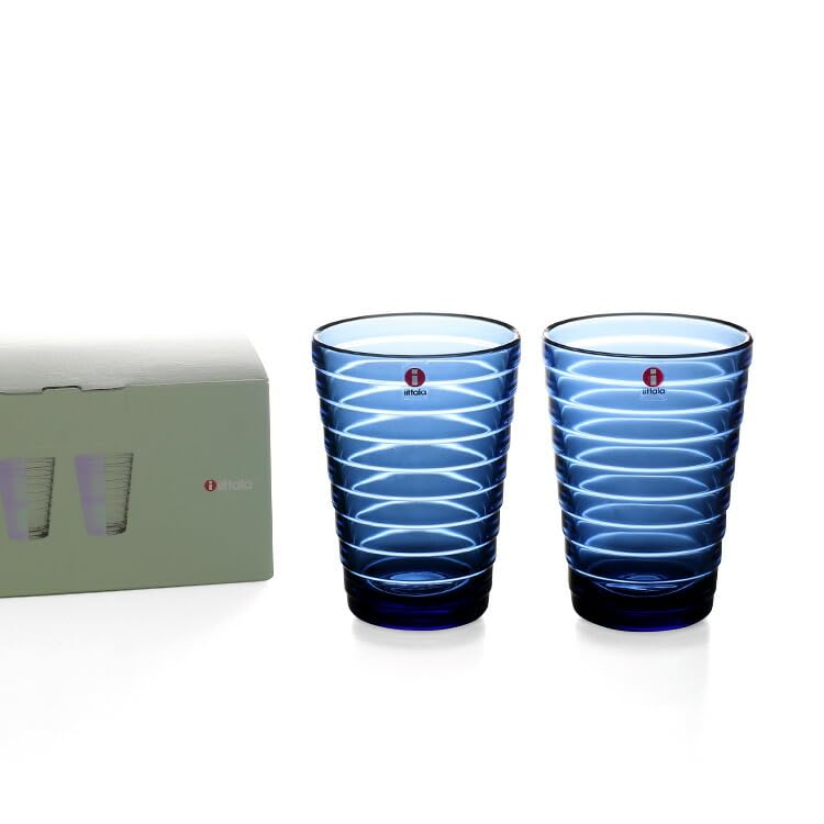 イッタラ　アイノアアルト　ウルトラマリンブルー3点セット　330ml Amazon.co.jp: イッタラ (iittala) アイノ・アアルト ハイボール 330ml