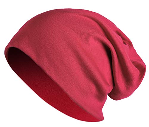 Joyebuy 4 Pack Women Men Stylish Cotton Beanie Cap Slouchy Beanies Hats Soft Sleep Cap (Style C) #TOP4